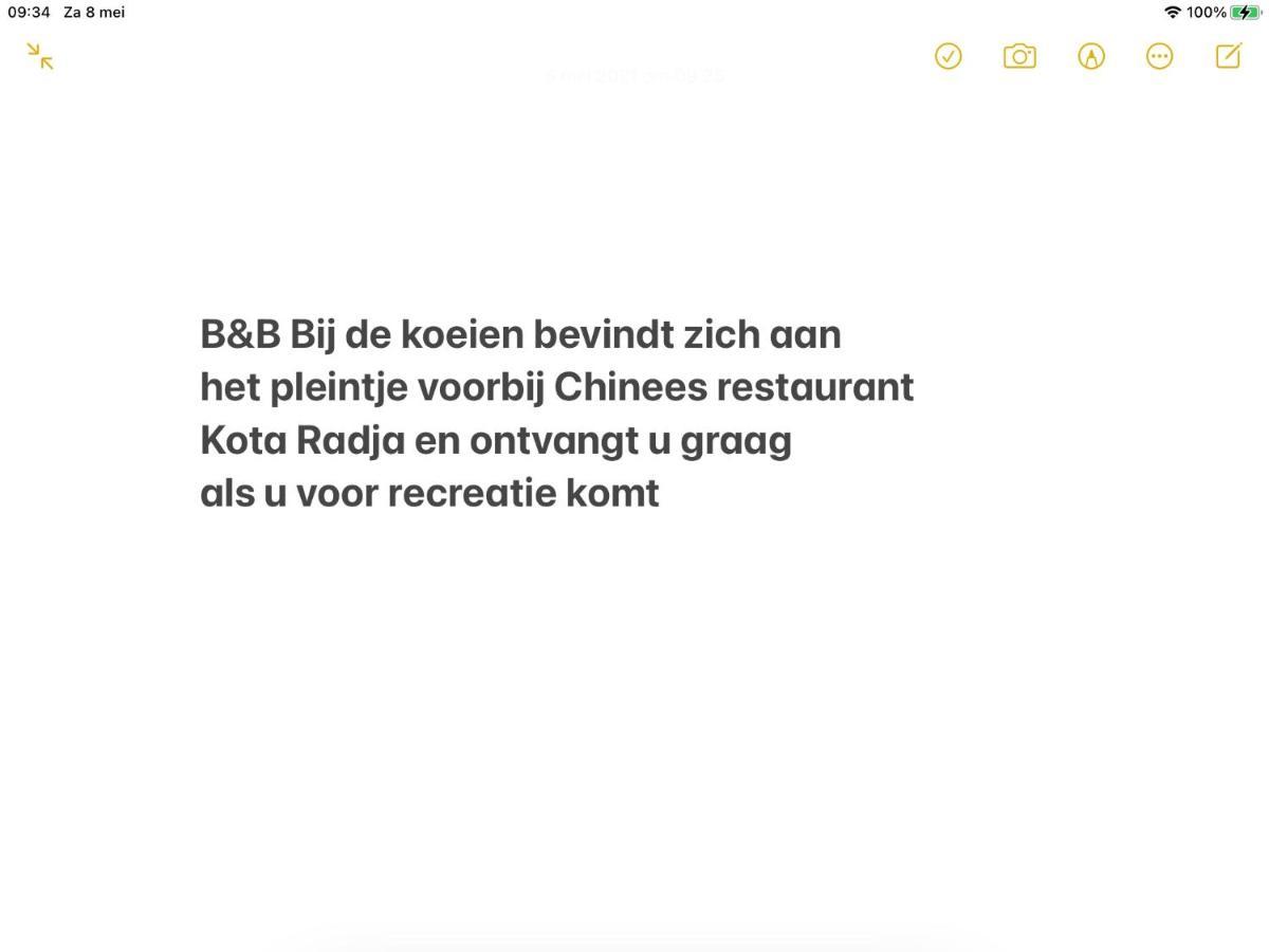B&B Bij De Koeien Tubbergen ภายนอก รูปภาพ